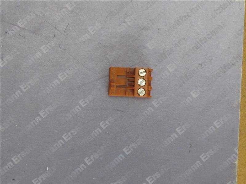 7079380 Buderus Anschlußklemme 3-polig orangebraun