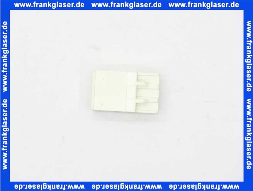 7079388 Buderus Anschlussklemme steckb 3-pol R5 weiß BUS