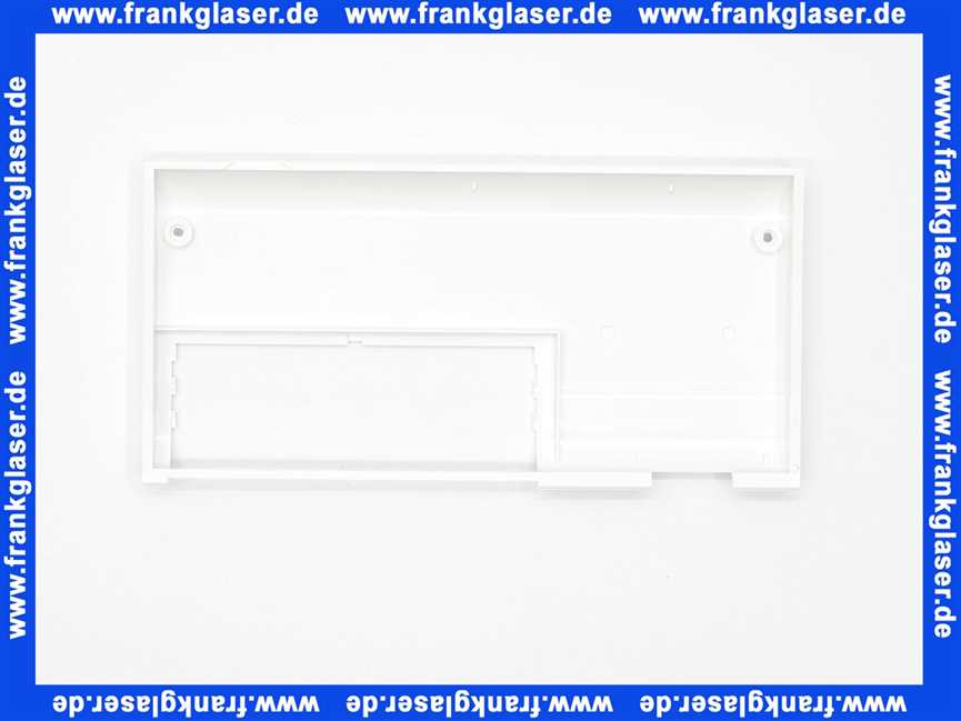 7079486 Buderus Gehäuse-Unterteil 4000 BF RAL9016