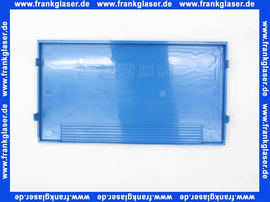 7079652 Buderus Gehäuse Rückwand R43/42xx RAL5015