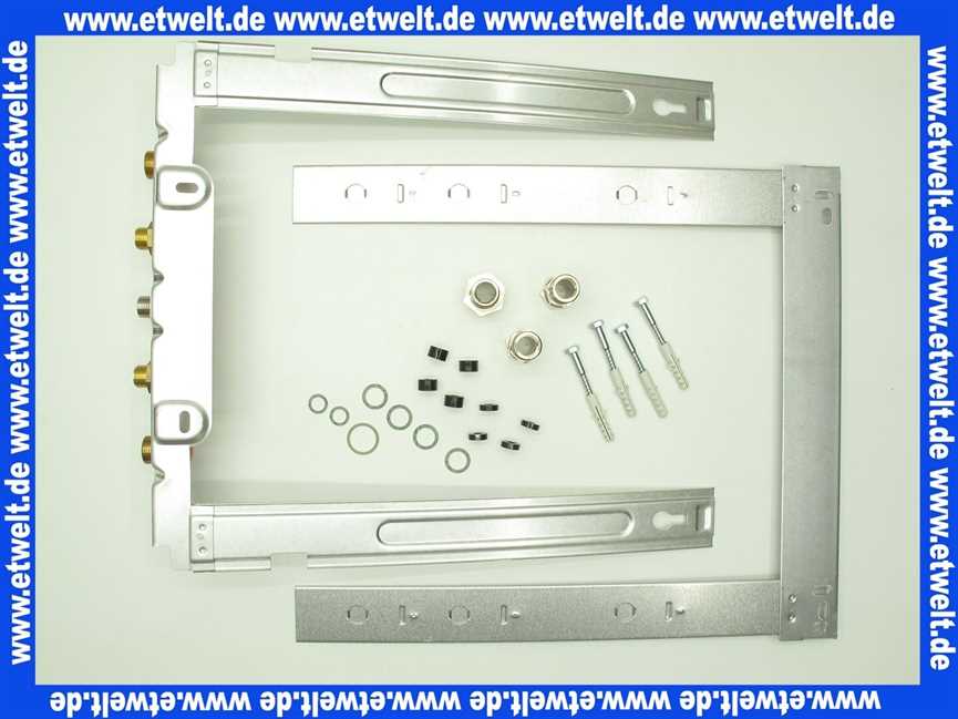 7095128 Buderus Montagerahmen f Linea-Single u U104W/WG und U122-11 bzw. U124-11