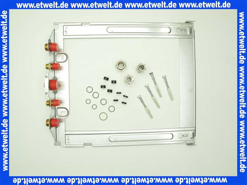 7095128 Buderus Montagerahmen f Linea-Single u U104W/WG und U122-11 bzw. U124-11