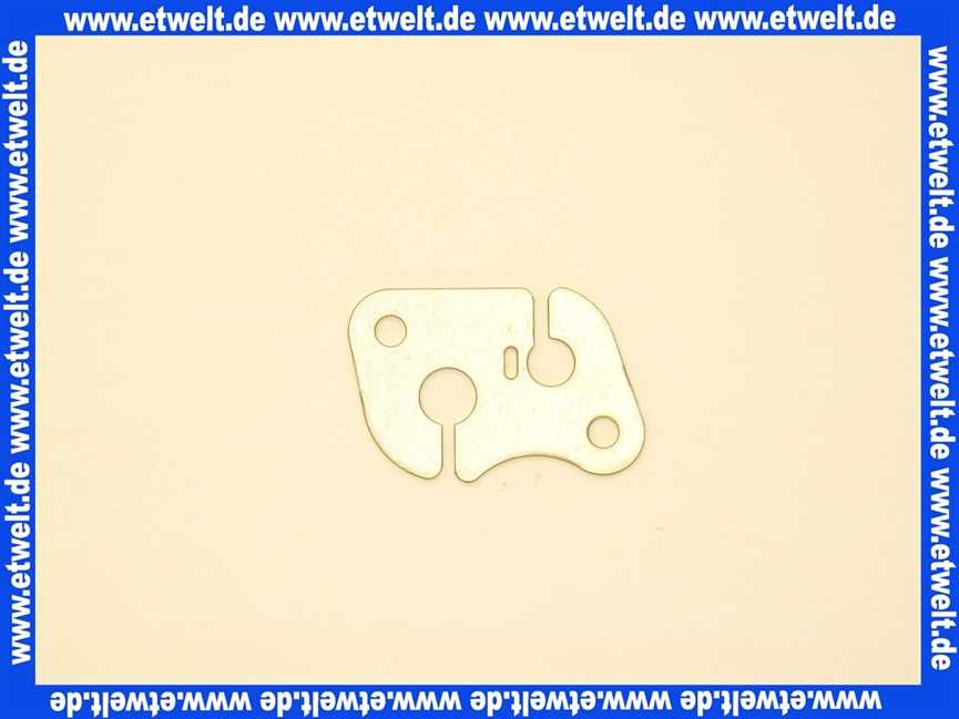 7098852 Buderus Befestigungspl f Glühzünd/Ionisationse