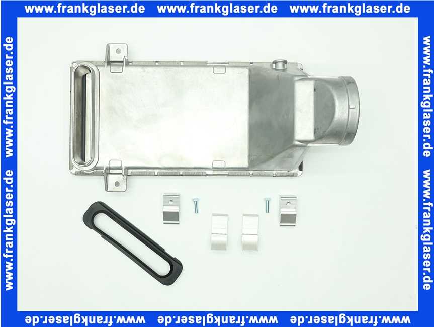 7098857 Buderus Abgassammler Logamax plus V2 kpl