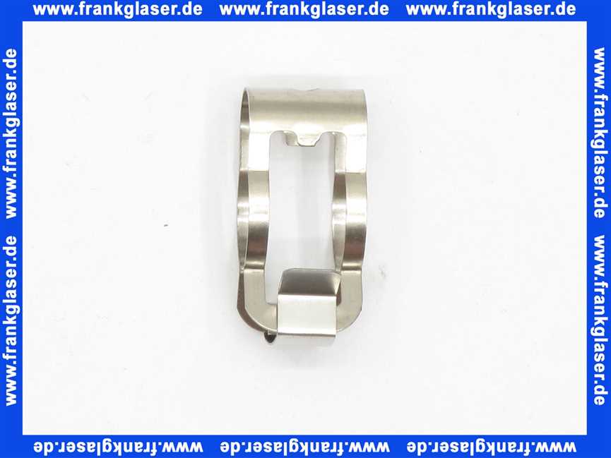 7099438 Buderus Clip mit Feder (1 Stück)