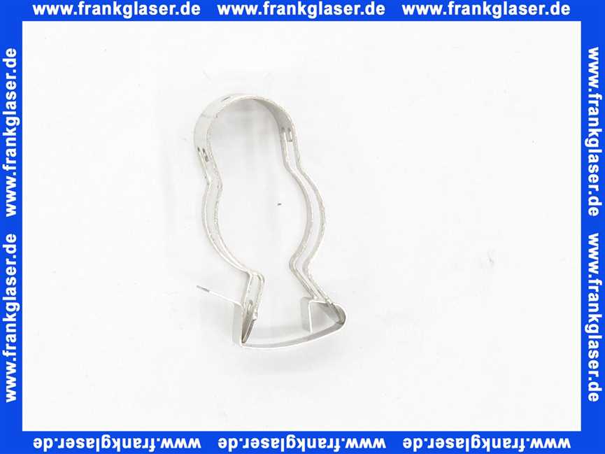 7099438 Buderus Clip mit Feder (1 Stück)