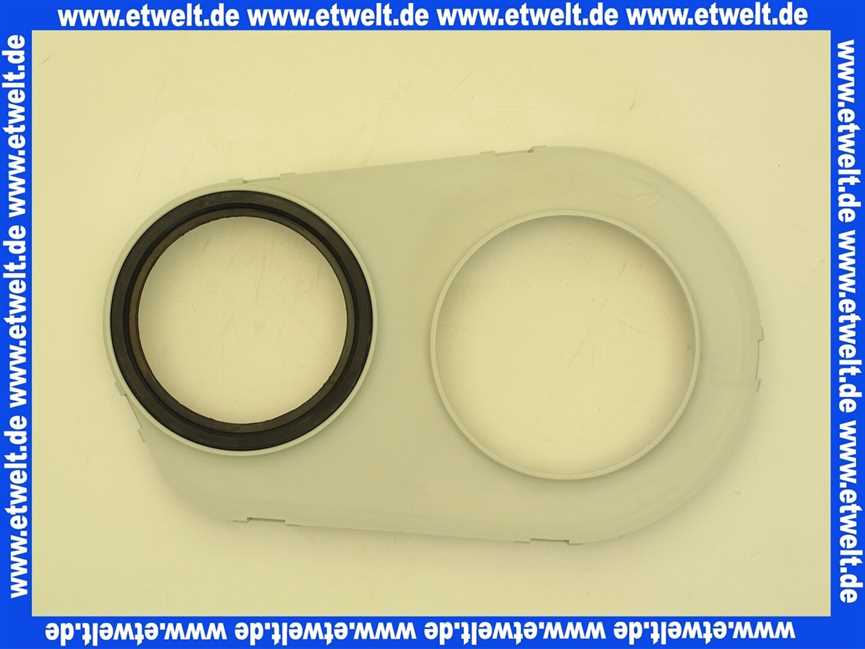 7099506 Buderus Deckel für Doppelrohranschluss