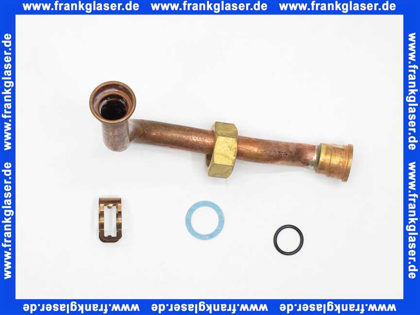 7099638 Buderus Rohr-Rücklauf-Pumpe Wärmetauscher GB122