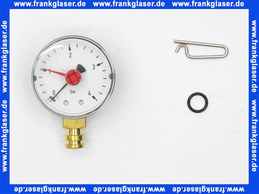 7099951 Buderus Manometer m Steckverbind f GB142-45/60