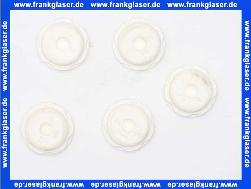 7099961 Buderus Stopfen 14 Silikon 5 Stück