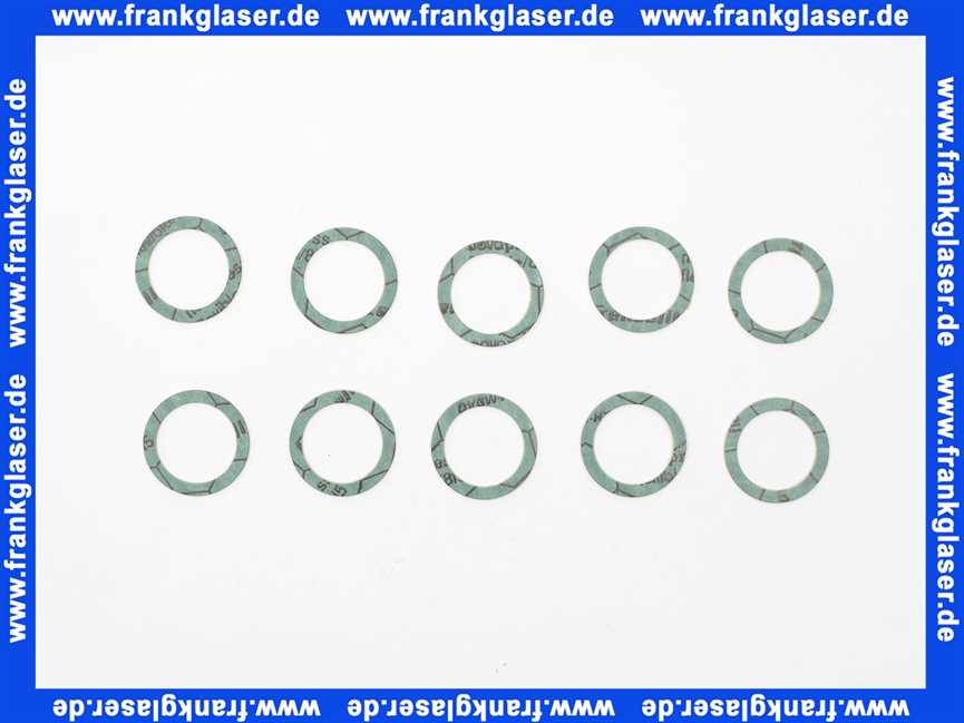 7100050 Buderus Flachdichtung D23x30x1,5 (10x)
