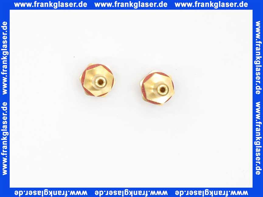 7100348 Buderus Messnippel für Schlauch zu WG/WKG