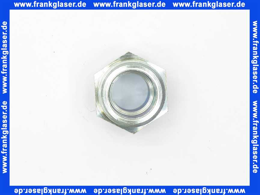 7100428 Buderus Anschlussnippel f Gas Typ G1-R3/4