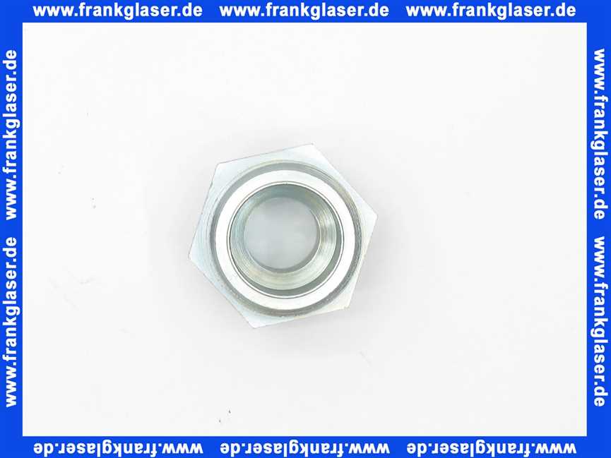 7100556 Buderus Anschlussnippel f Gas Typ G1-R1/2