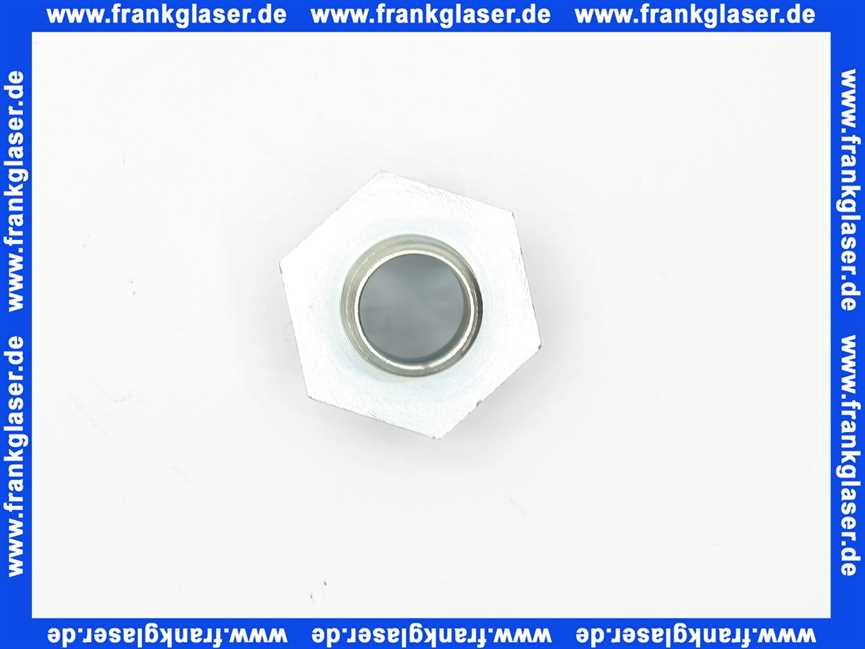 7100556 Buderus Anschlussnippel f Gas Typ G1-R1/2