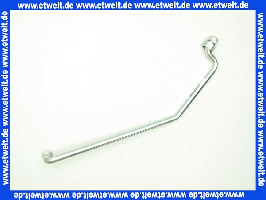 7100902 Buderus Verbindungsrohr kpl Armatur/Brenner lin
