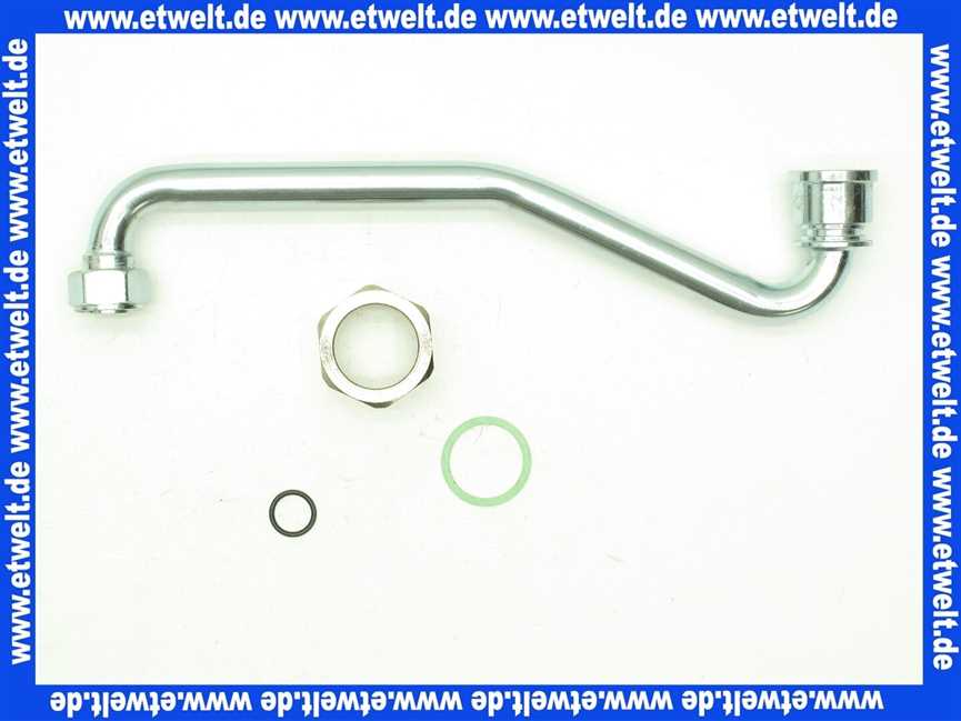 7100908 Buderus Verbindungsrohr kpl Armatur/Gasansch lin