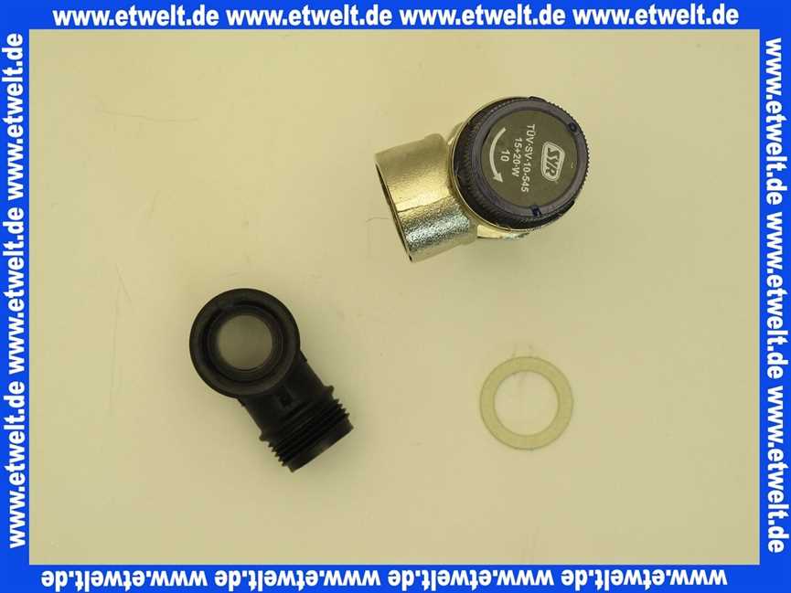 7101014 Buderus Sicherheitsventil 10bar 81mm