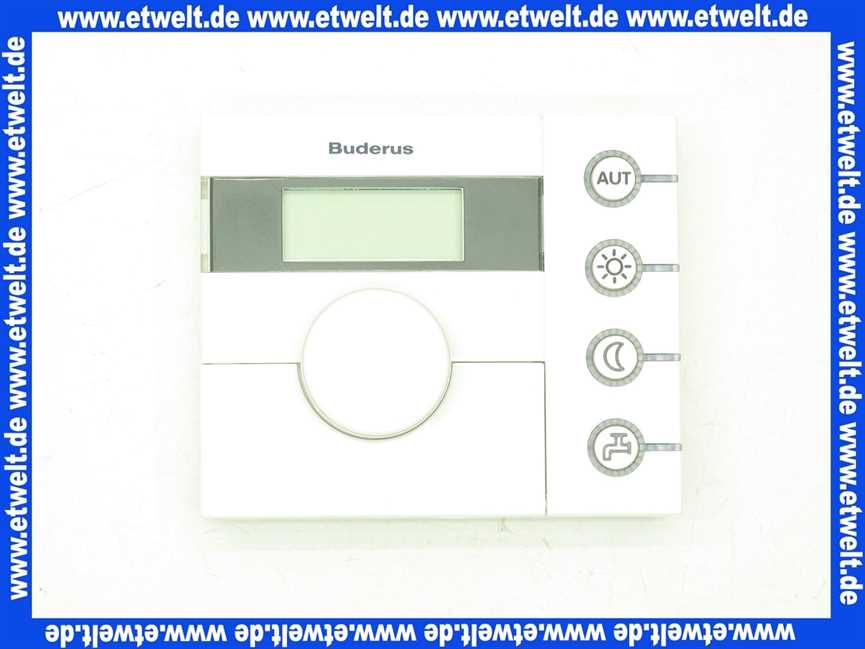 7736616432 Buderus Raumcontroller RC25 EMS