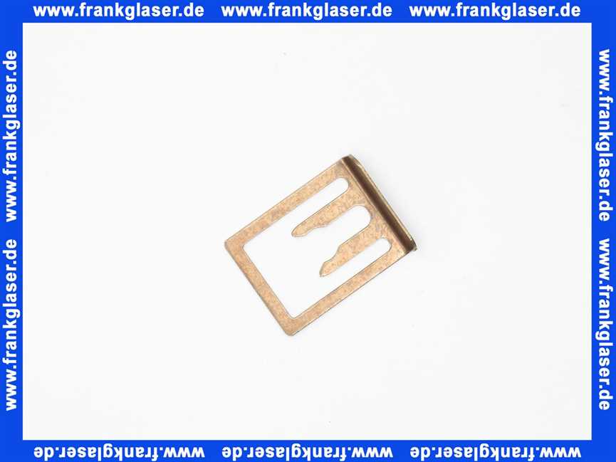 7736700707 Buderus Klammer