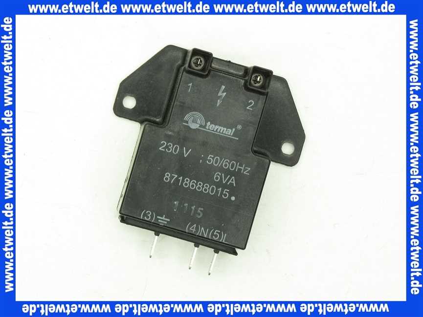 7736700710 Buderus Zündtrafo