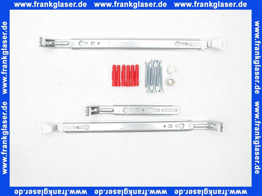 Buderus BMSplus Heizkörperkonsole FMS 20-33 H500 horizontal (3x),+ mit Blind und Entlüftungsstopfen 7738325248