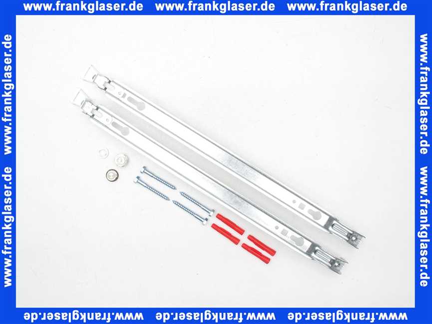 Buderus BMSplus Heizkörperkonsole FMS 20-33 H600 horizontal (2x),+ mit Blind und Entlüftungsstopfen 7738325249