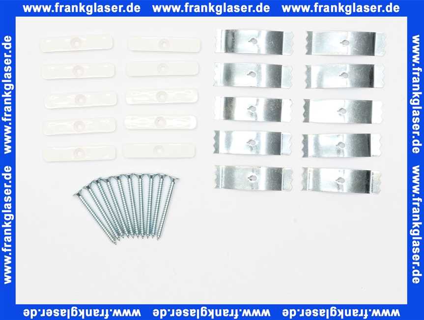 Buderus Gitterbefestigungsset Typ 21 (10Stk) 7738329509