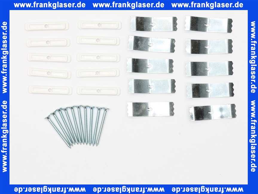 Buderus Gitterbefestigungsset Typ 21 (10Stk) 7738329509