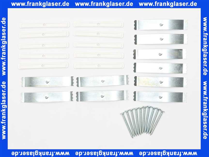 Buderus Gitterbefestigungsset Typ 22/33 (10Stk) 7738329510
