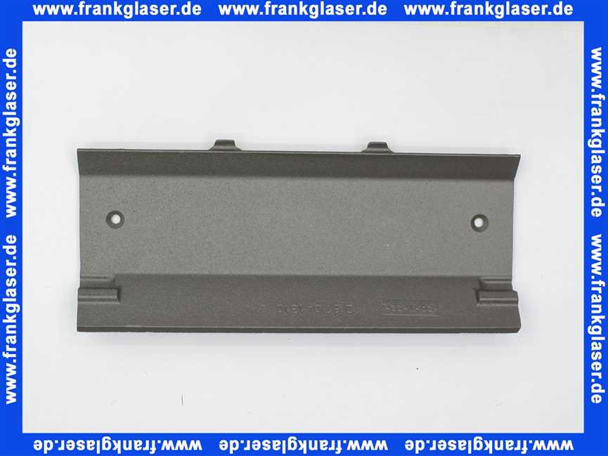 7747001613 Buderus Umlenkplatte oben Pellet_2W