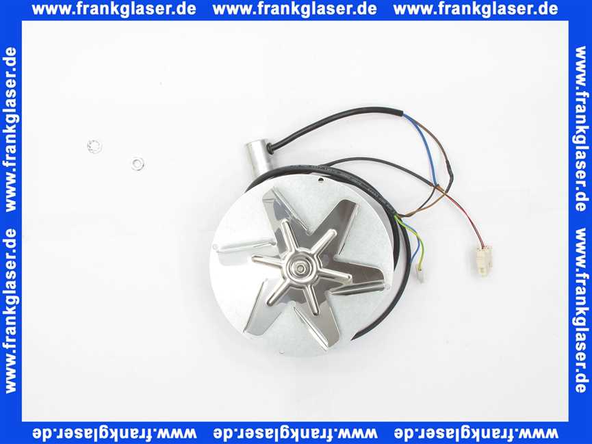 7747001616 Buderus Abgasventilator Kpl.Pellet_1/2W