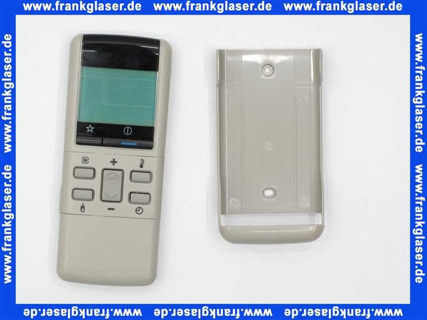 7747001637 Buderus Fernbedienung m LCD Display Pellet_1/2W