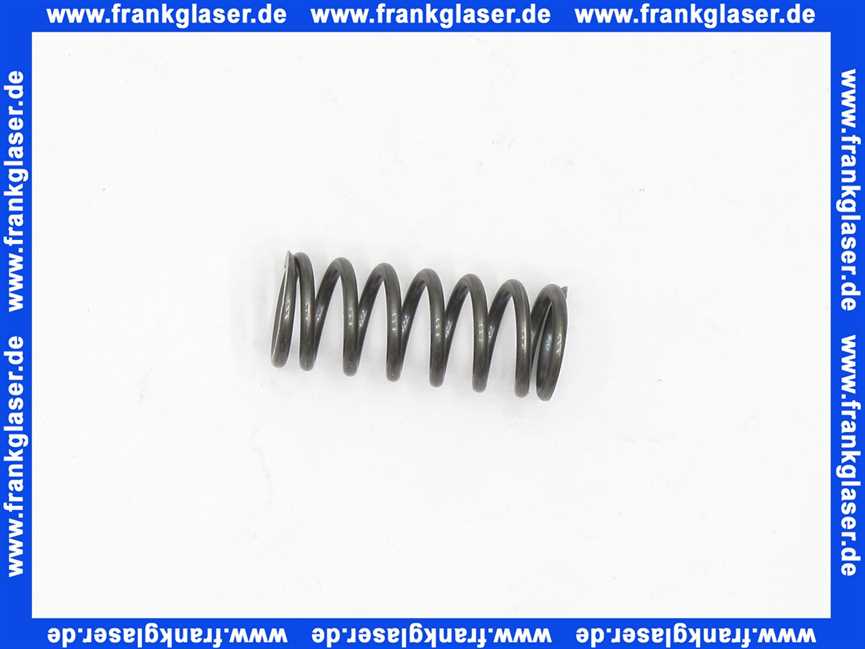 7747012279 Buderus Druckfeder DIN2098 1,8x12,5x36
