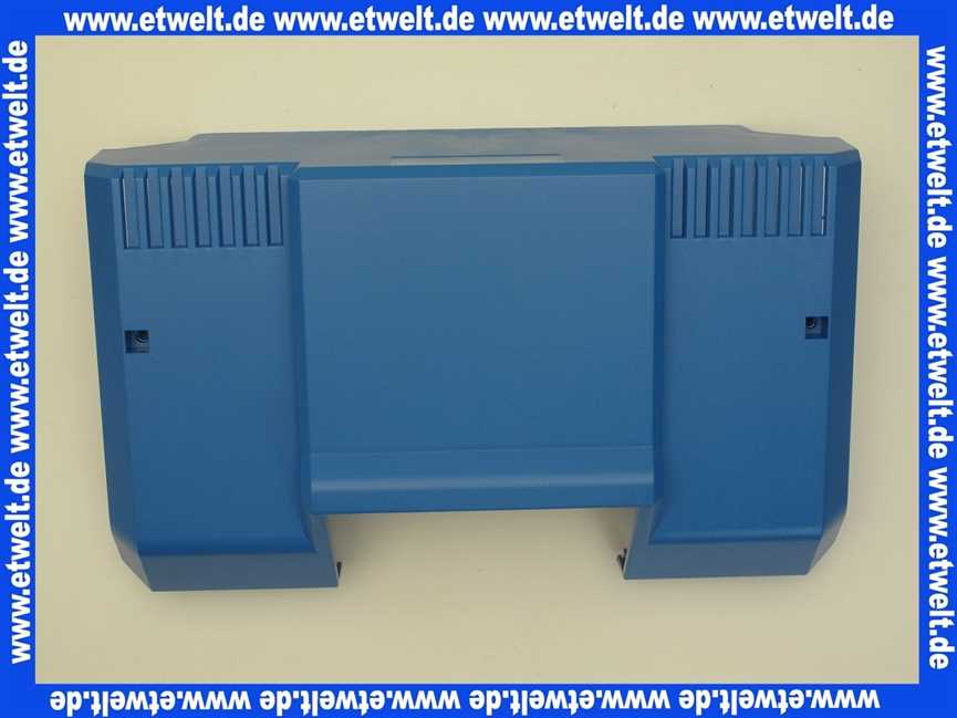 7747013822 Buderus Gehäuse Oberteil R210x Blau
