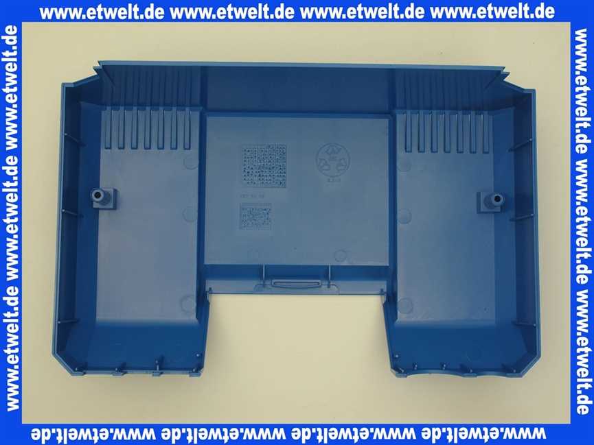 7747013822 Buderus Gehäuse Oberteil R210x Blau