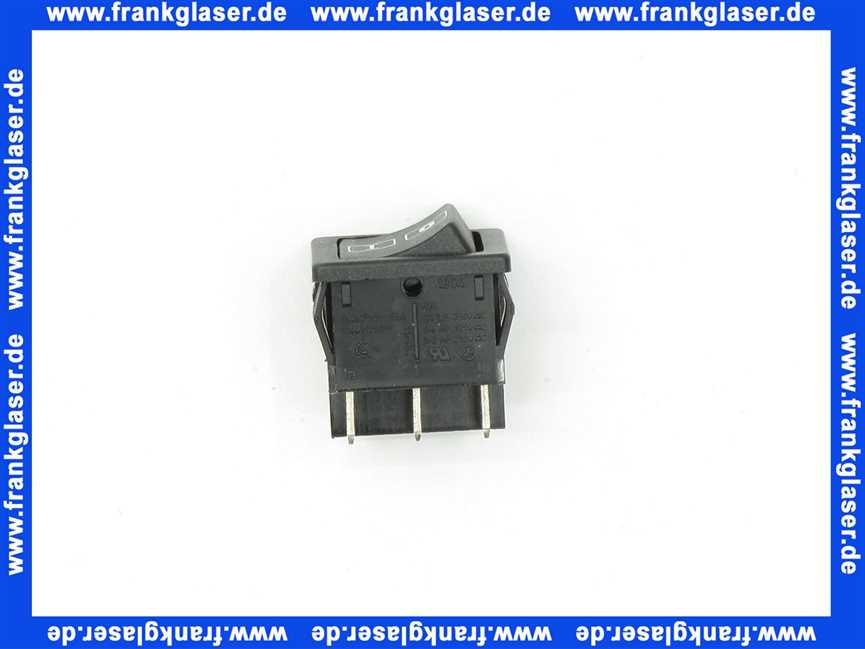 7747013824 Buderus Geräteschalter 09