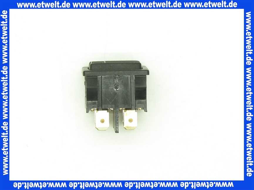 7747013825 Buderus Geräteschalter 08 verp