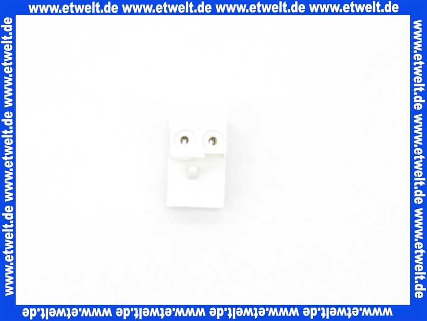 7747023129 Buderus Anschlussklemme 2-pol. weiss