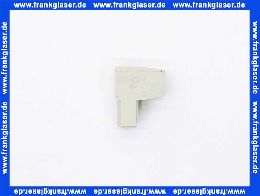 7747026992 Buderus Anschlussklemme 2-pol grau FW