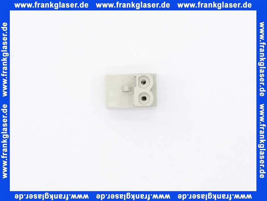 7747026992 Buderus Anschlussklemme 2-pol grau FW
