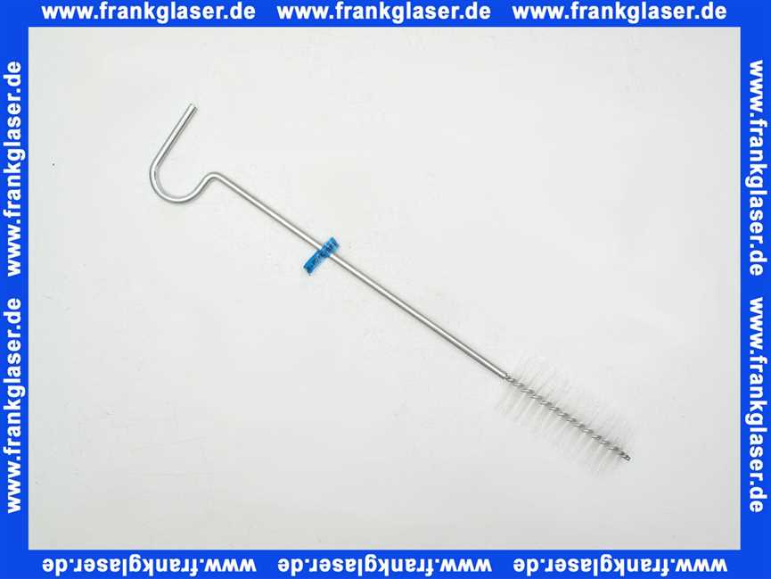 80393910 Buderus Kesselbürste 70 x 20mm 4kt x 150mm L: 600mm mit Stiel