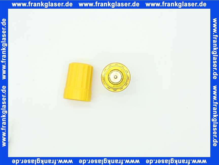 81001320 Buderus Einbauventil U, gelbe Einstellkrone