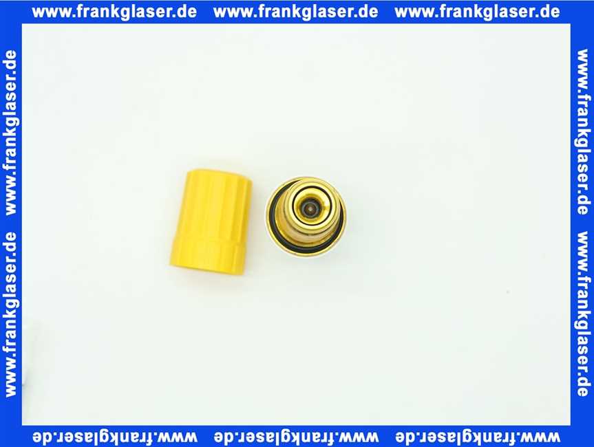 81001320 Buderus Einbauventil U, gelbe Einstellkrone