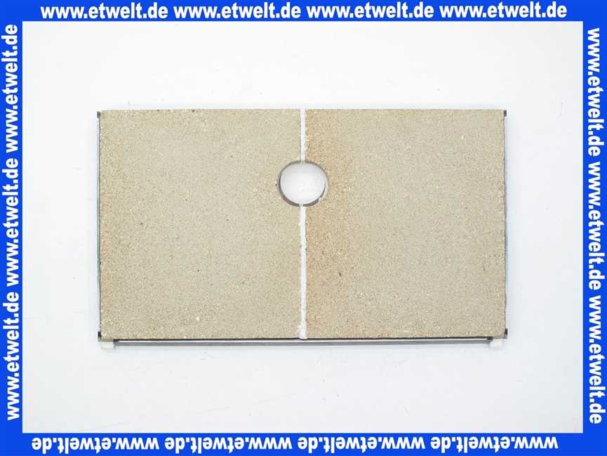 82295086 Buderus Wärmeschutz Isolierstein S241 / SX241