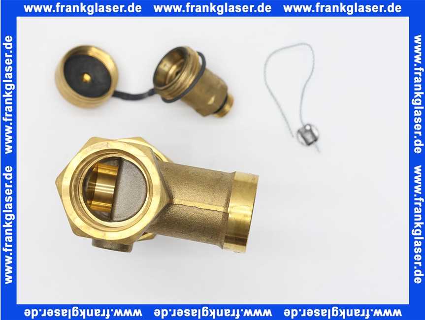 82567100 Buderus Logafix Kappenventil MS 1x1 für Ausdehnungsgefäße mit 1 Zoll Anschluß