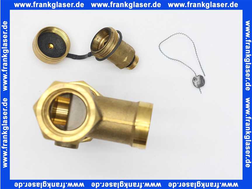 82567100 Buderus Logafix Kappenventil MS 1x1 für Ausdehnungsgefäße mit 1 Zoll Anschluß