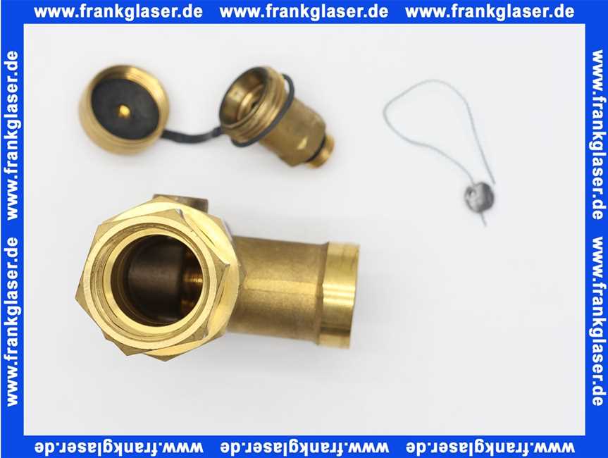 82567100 Buderus Logafix Kappenventil MS 1x1 für Ausdehnungsgefäße mit 1 Zoll Anschluß