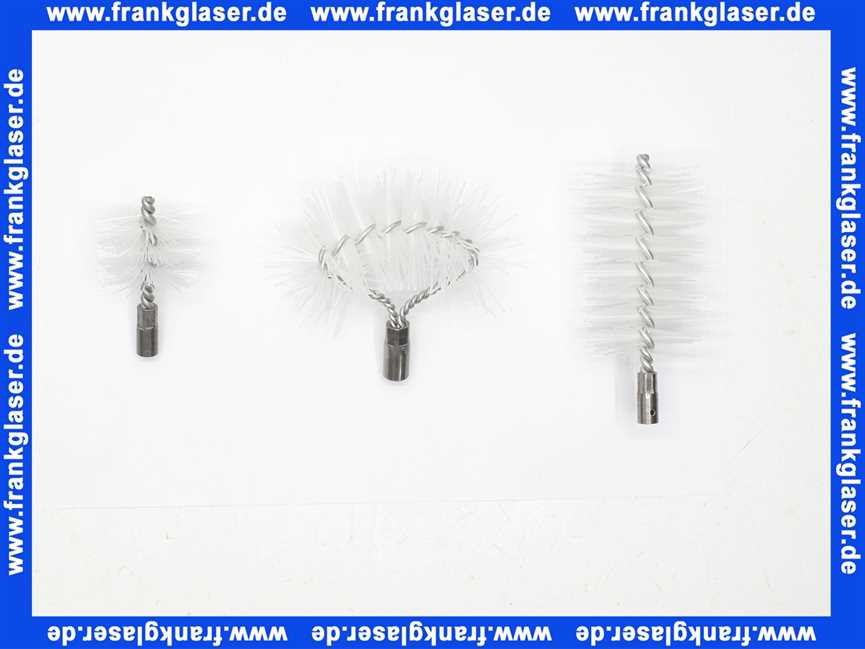 83570082 Buderus Reinigungs-Set GE315,Gr. 105-140 3 Bürsten,2 Stange M10 L=800/1000 mm