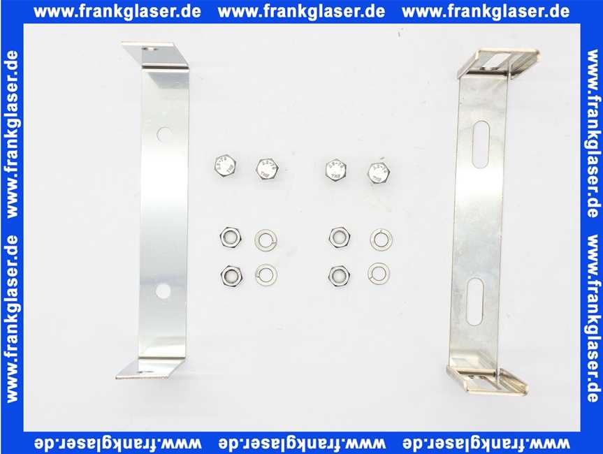 87094710 Buderus Verlängerung f. Wandhalterung Edelstahl Wandabstand: 150-230mm